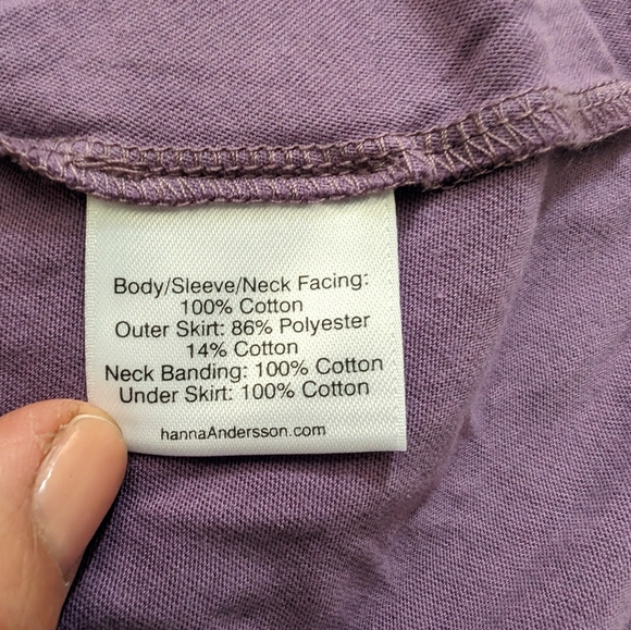 NWT 5T Hanna Andersson short sleeve bow waist dress - Picture 5 of 7